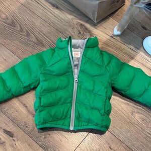wonder nation Green Puffer Jacket